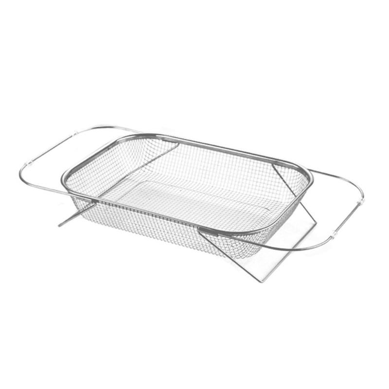 Корзина для слива из нержавеющей стали для кухни, сливная корзина для мытья овощей, фильтр-корзина X3UC