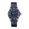 Davosa Ternos Sixties Men's Leather Blue Aluminum 161.525.45 Wrist Watch