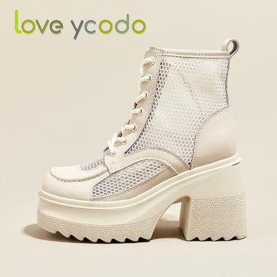 Женские летние модные удобные сандалии на высоком каблуке, женские удобные водонепроницаемые дышащие ботильоны на платформе на удобной высоте