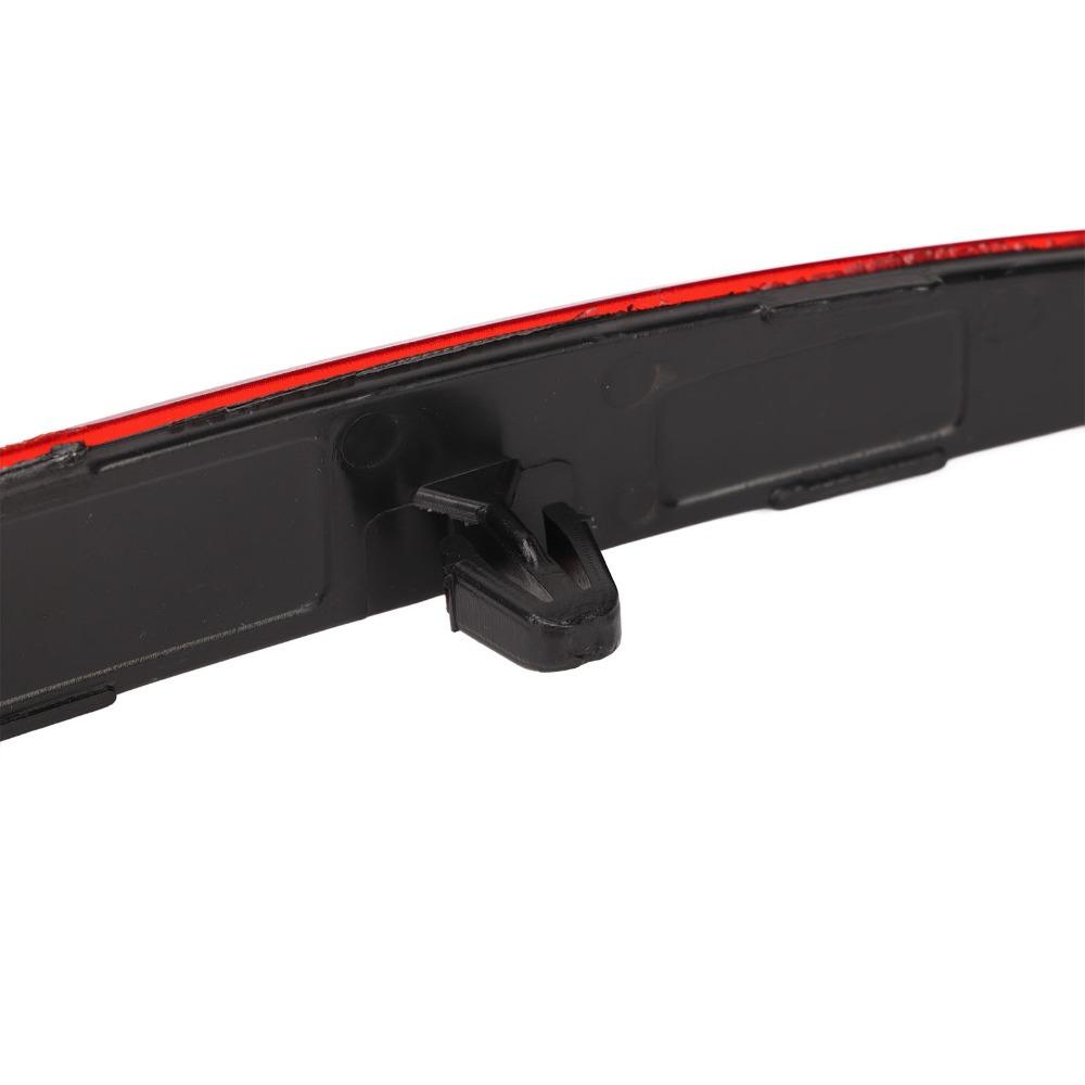 ABS Rear Bumper Reflector Red Bumper Light Left Right Reflector Lamp For Tesla Model Y 2020-2023