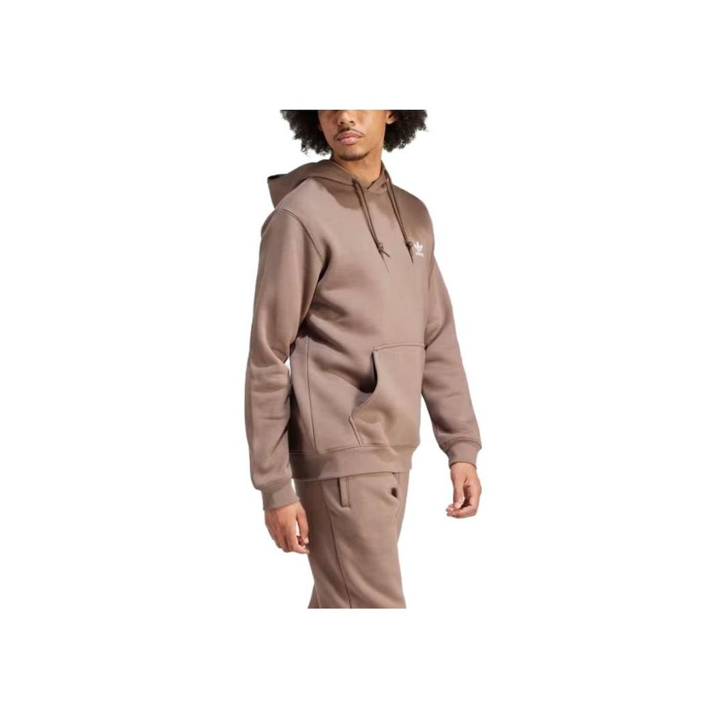 Adidas Толстовка с капюшоном Trefoil Essentials Earth Strata для мужчин в уличном стиле IR7786