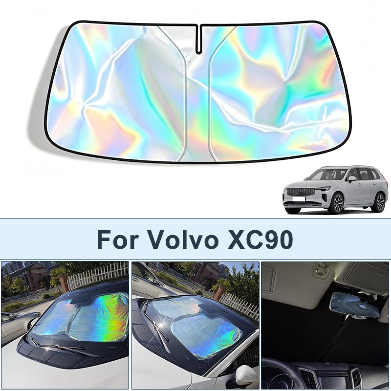 Foldable Front Windshield Sun Shade For Volvo XC90 UV Reflective Sun Protection Cover Car Interior Accessories