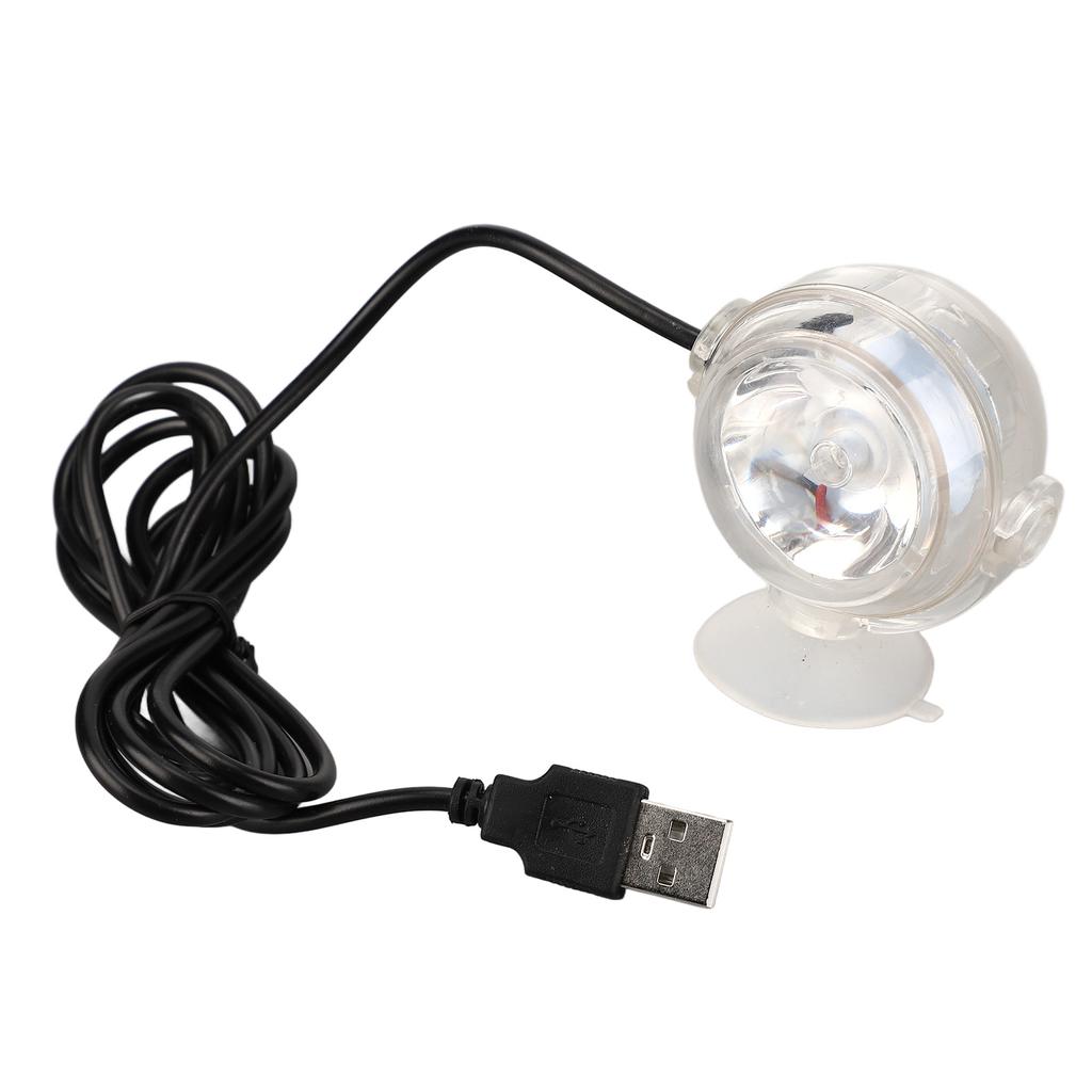 LED Aquarium Light Multifunction 1W Low Voltage Mini Fish Tank Lamp for Fresh Salt Water Tank