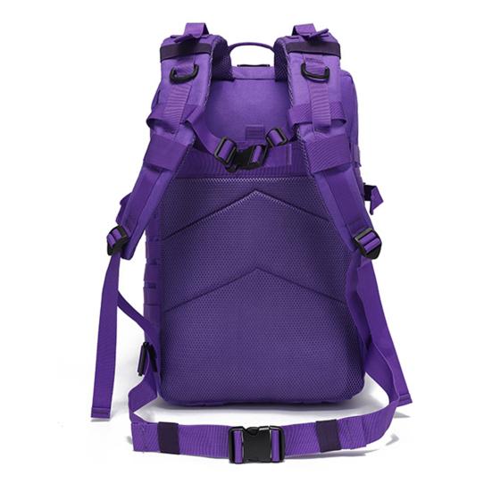 Outdoor Travel Backpack Waterproof Oxford Cloth 45L Large Capacity Multi-Pocket Design Quilted Shoulder Straps for