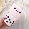 New School Supplies Canvas Stationery Storage Box Makeup Pouch Telescopic Pen Bag Pencil Case