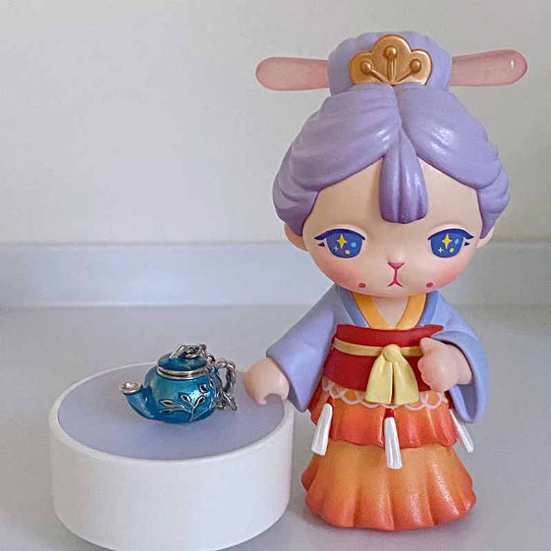 Thai  Ethnic Style Enamel Teapot Plum Earrings For Women Exquisite Chinese Ear Hook Hanfu Accessories  Jewelry