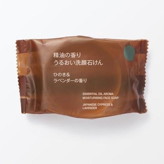 Muji Эфирное масло Аромат Увлажняющее мыло для лица Аромат Хиноки Лаванда 80 г