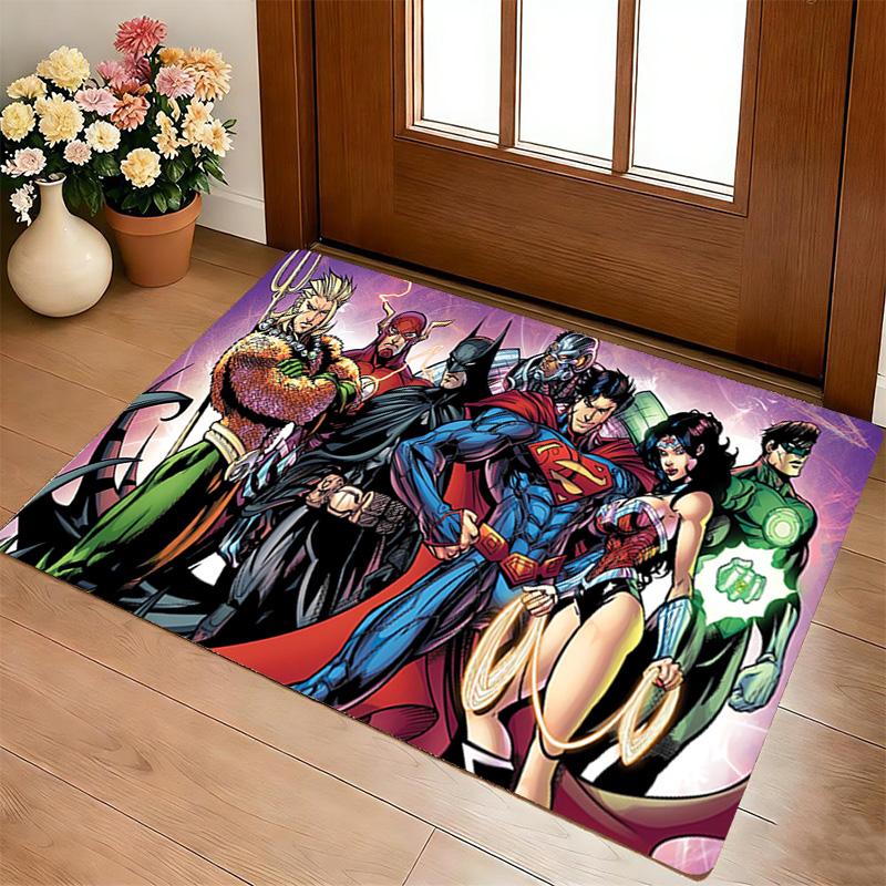 Superheroes Living Room Nonslip Area Rug Soft Carpet For Bedroom Game Playroom Sofa Office Home Decor Doormat Christmas Gift C92932