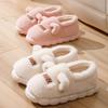 2025 New Indoor Home Platform Cotton Slippers Couple Winter Bag Heel Warm Non-slip Home Cotton Shoes