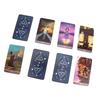 Tarot Divination Cards Family Interactive Board Game Copper Printing Paper Playing CardsTarot Card