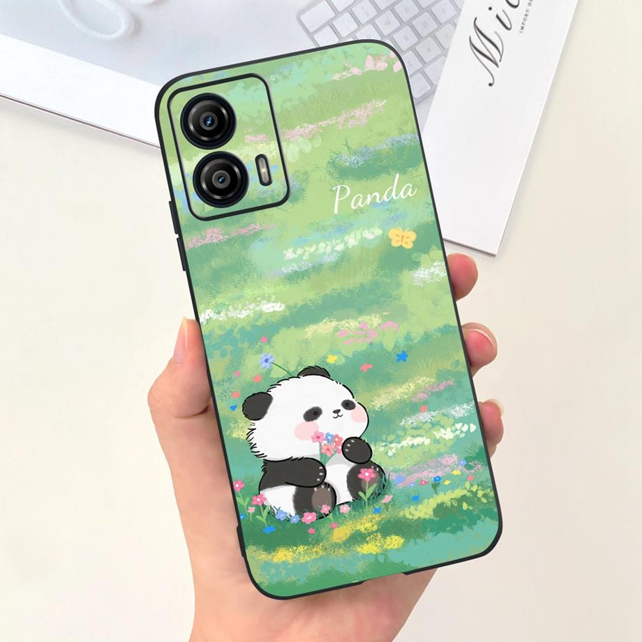 Для Motorola Moto G14 G04 G24 Power G34 G54 Power G64 G84 Чехол для телефона Задняя крышка Стильный узор Мягкий Жидкий силикон ТПУ Чехол