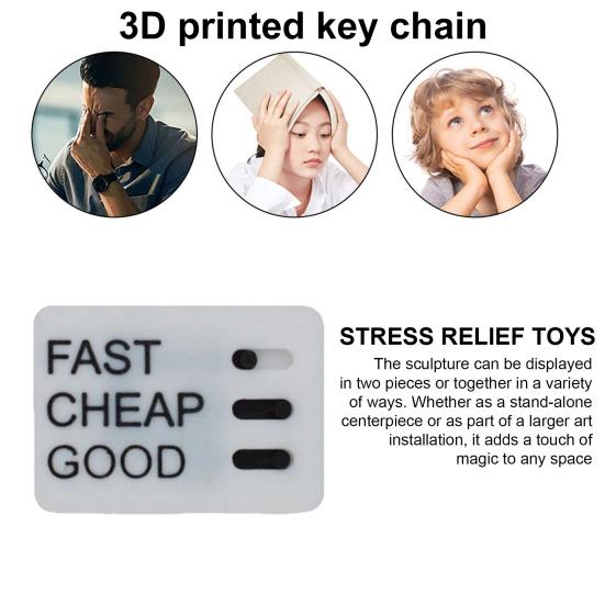 Портативный переключатель Fidget Toy, переключатели для снятия стресса, брелок-подвеска, быстро, дешево, хорошие переключатели Fidget для детей, взрослых, работы, учебы, снятия тревожности
