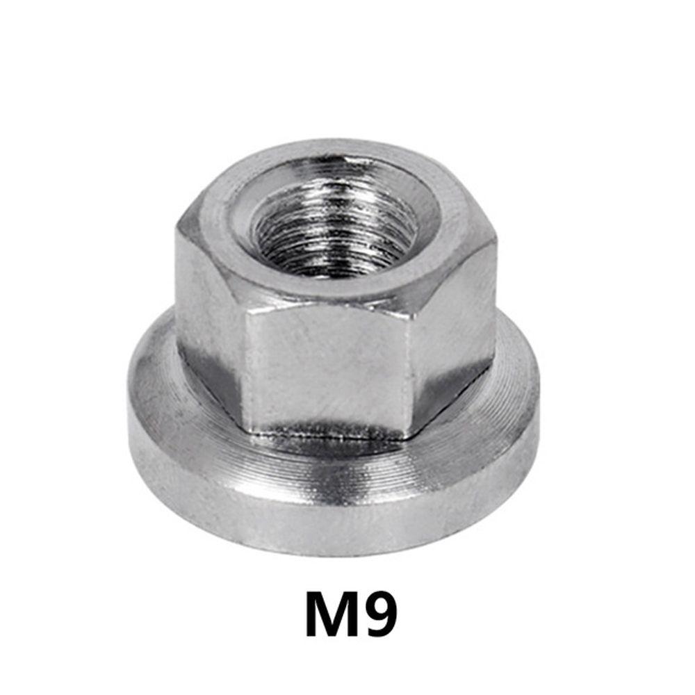 MTB Fixed Gear Anti-skid Texture Drum Hub Fastening M9 M10 Cycling Drum Screws Bicycle Hub Nuts