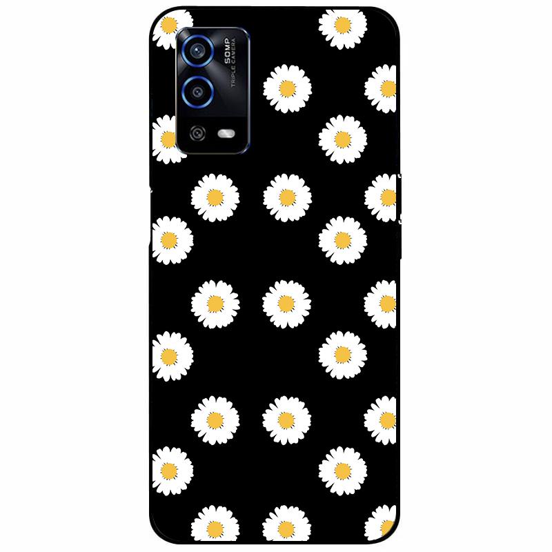 For Oppo A55 4G Case 6.51'' Soft Silicone Protective Marble Phone Cover for Oppo A55 Case TPU Funda For OPPOA55 A 55 CPH2325 Bag