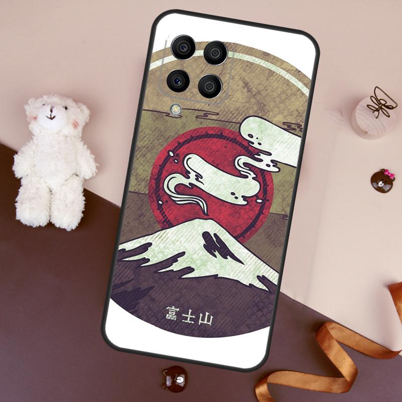 Японское искусство Гора Фудзи Чехол Для Samsung Galaxy M06 M53 M13 M31 M11 M35 M55 M15 M56 M36 M16 M12 M32 M52 M14 M34 M54