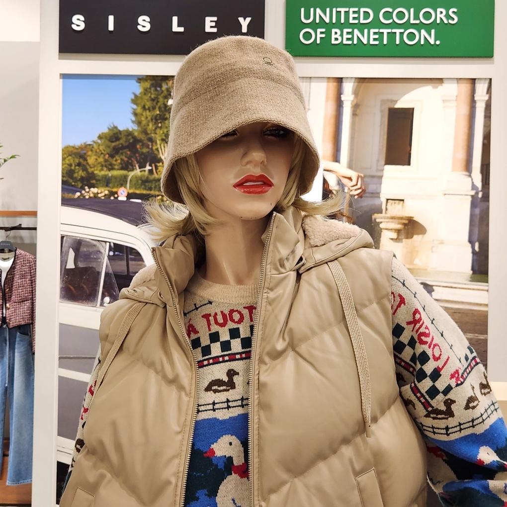 Вышитая панама с логотипом Benetton BCCPA3341