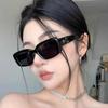 New Retro Y2K Style Small Square Sunglasses Women Cat Eye Sunglasses Fashion Colorful Mirror Goggles Punk Sports Sun Glasses