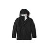 Outdoor Fleece Lined Three In One Hooded Logo Jacket Men Jacket Black A448C-001