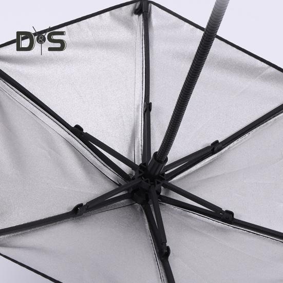 Magnetic Phone Umbrella Adjustable Flexible Angle Anti-Reflective Universal Outdoor Car Mobile Phone Sun Shade Mini Parasol Cell Phone Accessories