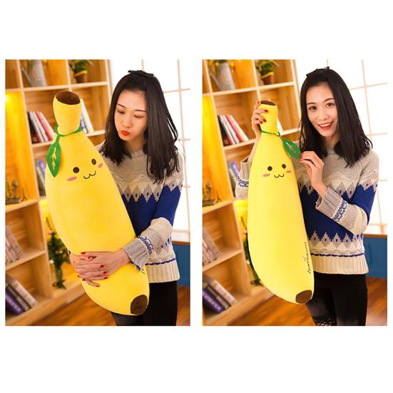 Cartoon Banana Stuffed Plush Doll Children Toy Sofa Pillow Decor Birthday Gift