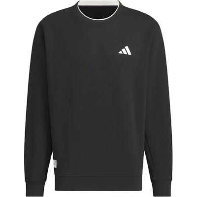 adidas FW24 Маленький логотип Толстовка Мужская Толстовка Черная JM3410