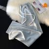 Fleece thickened straight women's jeans winter, new wide-leg cotton elastic waist autumn and winter pants