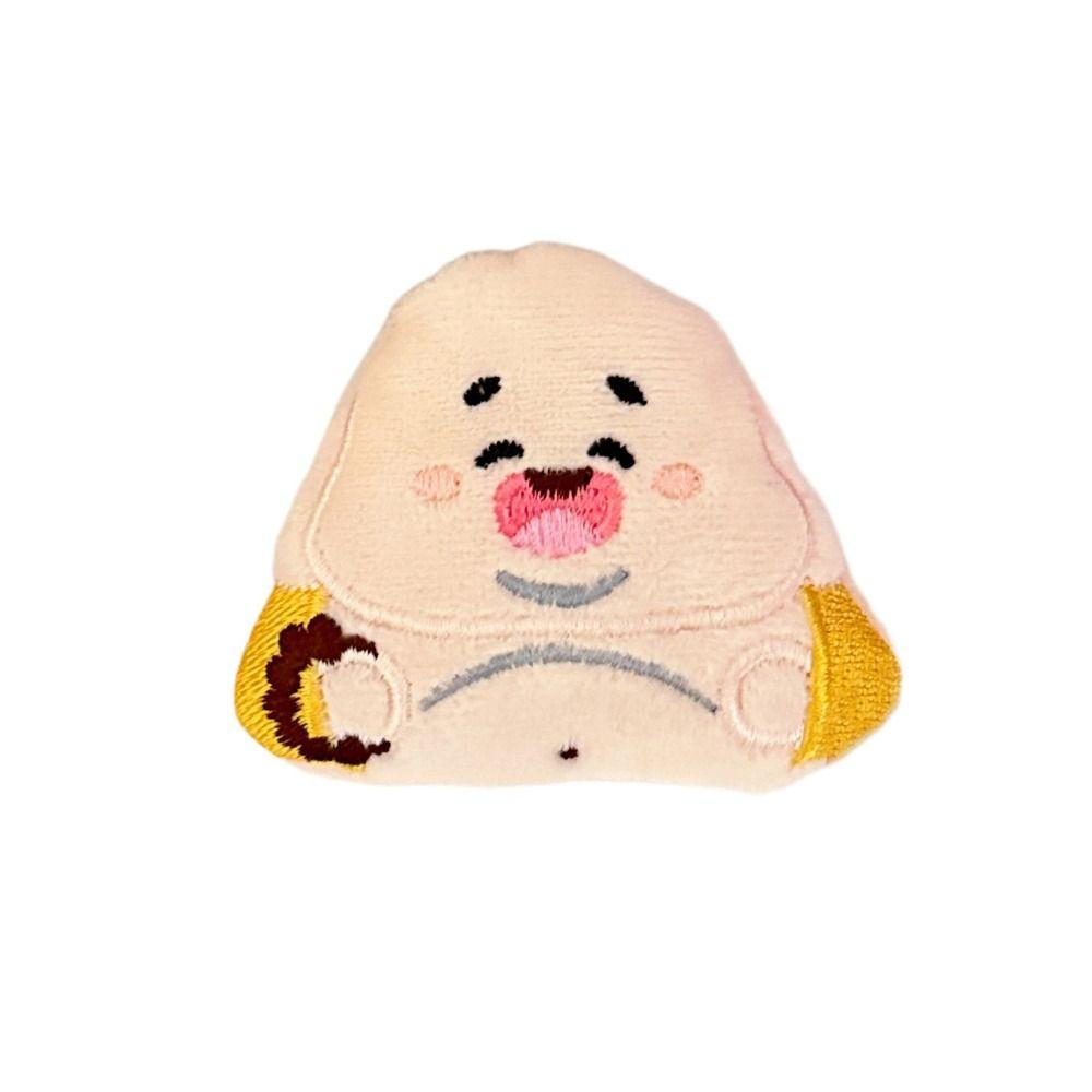 Moon Lord Chinese God Dolls Pendant Yuchi Gong Plush God of Longevity Pendant Key Decor