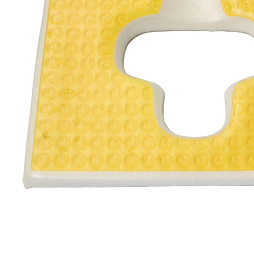 Подушка от пролежней для ягодиц с гелем и эффектом памяти, Т-образное отверстие, водонепроницаемая, дышащая, против пролежней