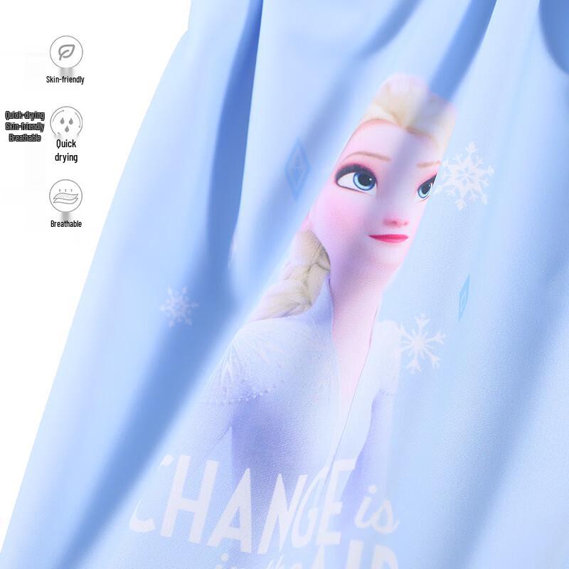 Детский цельный купальник для девочек Disney Принцесса Эльза