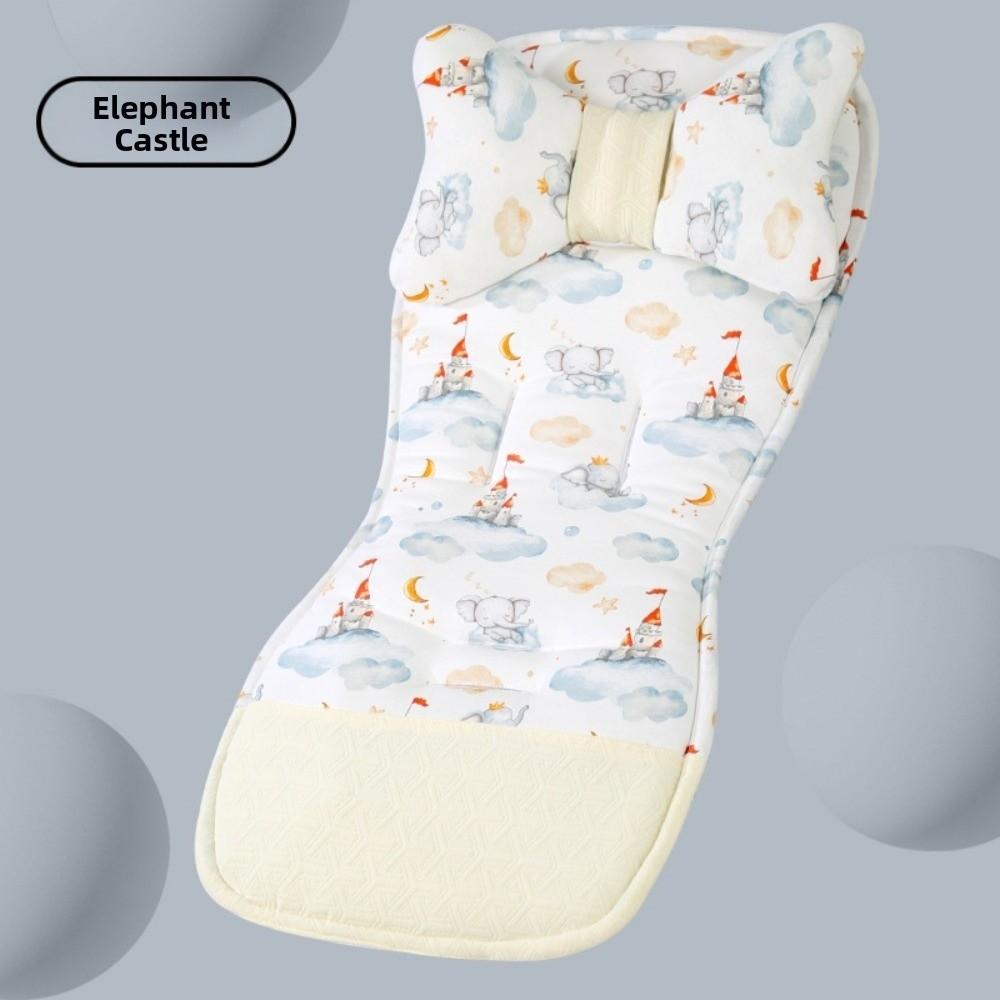 Comfortable Stroller Seat Pad Soft Baby Seat Cushion Cute Baby Stroller Cushion Infant Comfort