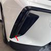 For MG4 MG 4 EV 2022 2023 2024 Carbon Fiber Front Fog Light Eyebrow Cover Trim