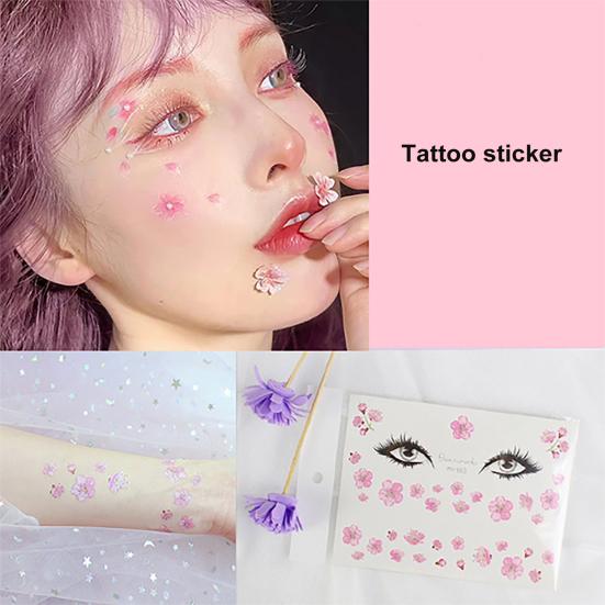 Наклейки-тату, очаровательные крылья бабочки, водонепроницаемые, безопасные, блестящие, детские татуировки, наклейки для вечеринок, фестивалей