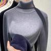 Winter Thick Turtleneck Sweater Women Casual Fashion Plush Pullovers Women Soft Warm Jumpers Vintage Knitwears Tops 29173