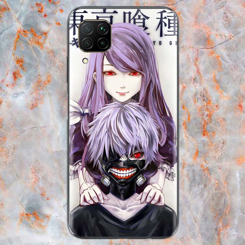 Модный чехол Tokyo Ghouls для Huawei Mate 40 30 20 20X 10 RS P Smart 2021 2020 ZS Pro Plus Lite 2019, чехол для телефона в виде ракушки