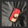 Чехол для телефона P-Puglie Dog Pug силиконовый мягкий для iPhone 16 15 14 13 12 11 Plus Pro Max Plus