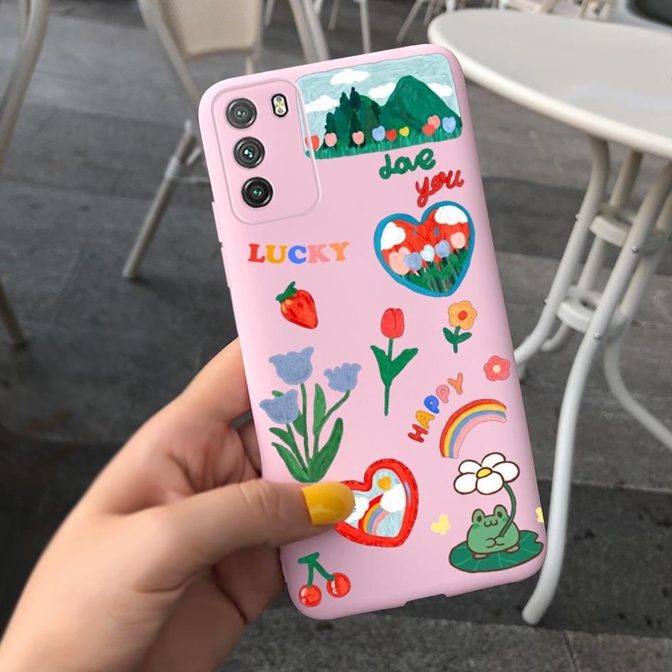 For Xiaomi Poco M3 Case Cover Poco M3 Pro 5G 2021 Silicone TPU Phone Case For Xiaomi Poco M3 Pro Soft Funda on PocoM3 Pro Bumper