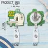 Cat Scan Flashing Badge Reel, a Fun Gift for Radiology Techs, Nurses, and Doctors.