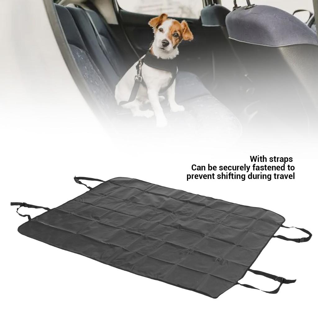 Dog Car Seat Cover for Back Seat 600D Oxford Cloth Rainproof Protective Pet Back Seat Extender Hammock for Cars Trucks SUVs