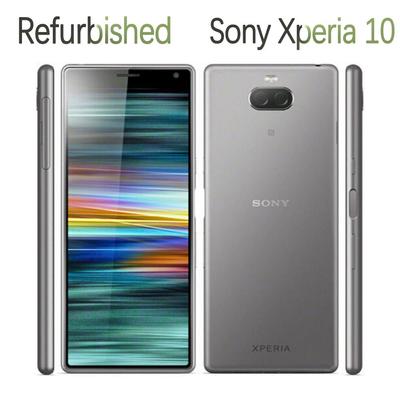 Восстановленный Оригинальный Sony Sony Xperia 10 I3113 I3123 4G 3 ГБ ОЗУ 64 ГБ ПЗУ Мобильный телефон с одной/двумя SIM-картами