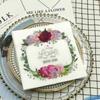 20pcs/Pac 33*33cm 2-Ply Disposable Party Napkin Wedding Pattern