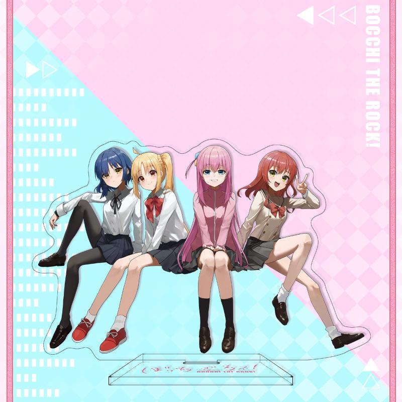 Подставка для модели аниме Bocchi The Rock Girls, Gotou Hitori Ijichi Nijika Yamada Ryo Kita Ikuyo, держатель для стенда