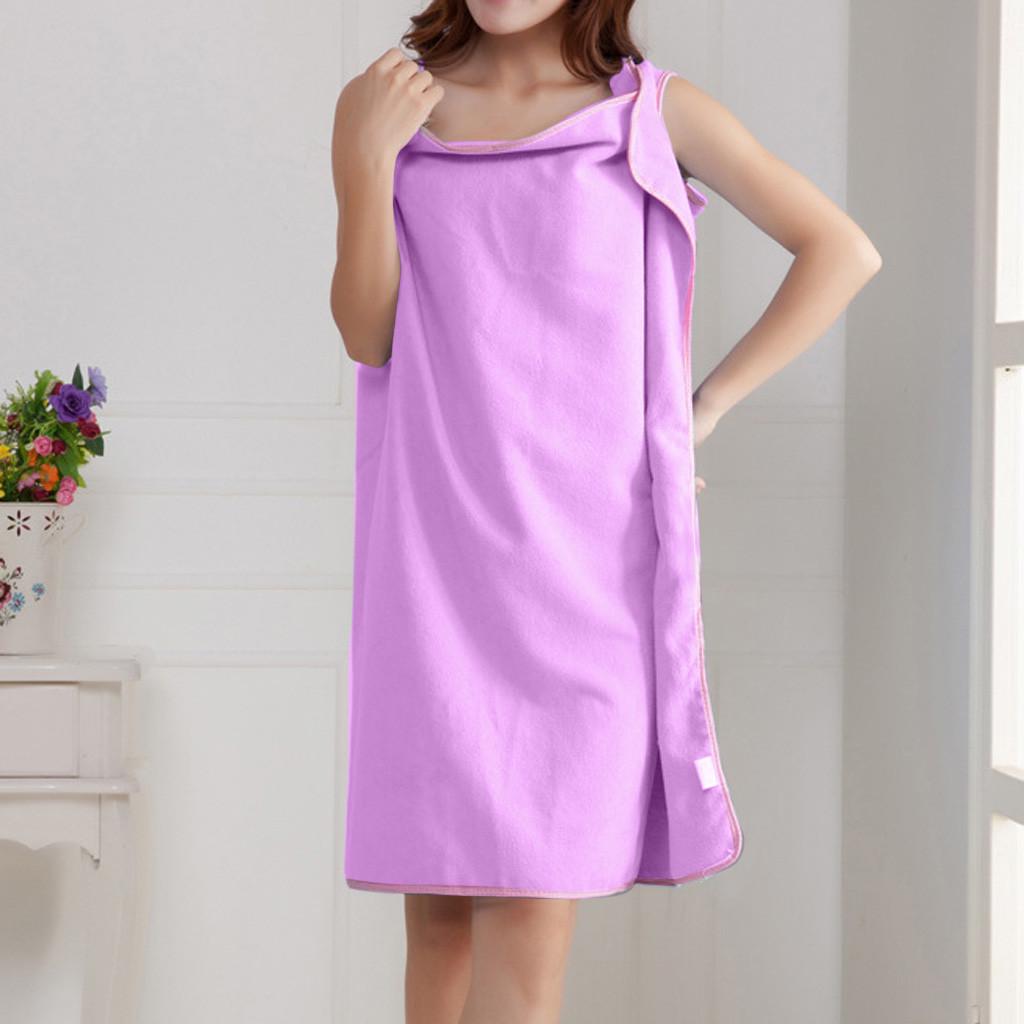 Bath Towels Fashion Lady Girls Wearable Fast Drying  Bath Towel Beach Skirt