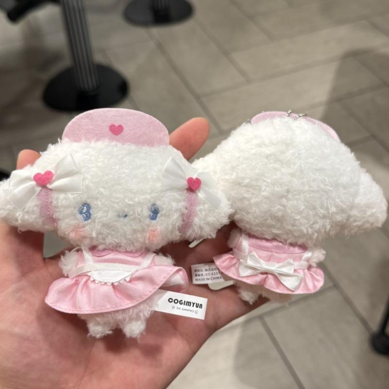 Плюшевый брелок Kuromi, My Melody, Cogimyun, Hello Kitty, ангел, серия 'Медсестры', KThingS, подвеска на сумку, мягкая игрушка, подарки на день рождения