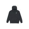 Fleece Pullover Hoodie with Warm Lining Men Sportswear Tops Black BV2655-010