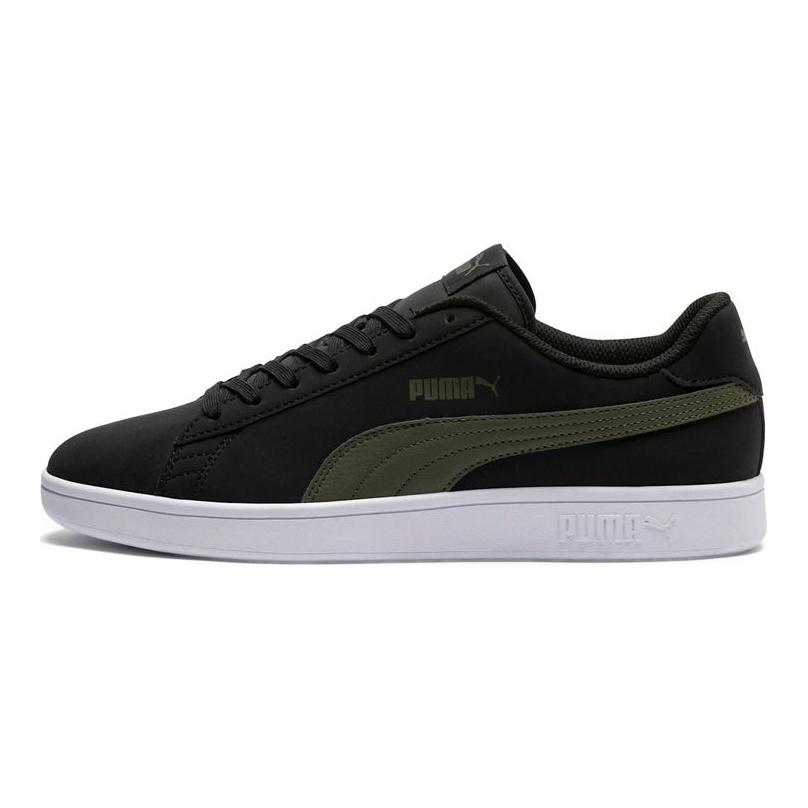 Puma Кроссовки Smash v2 Buck женские низкие для скейтбординга Черные 365160-05