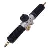Power Steering Gear Rack Pinion Assembly 30T 420mm Long with Rubber Bushing for Go Kart ATV UTV Quad