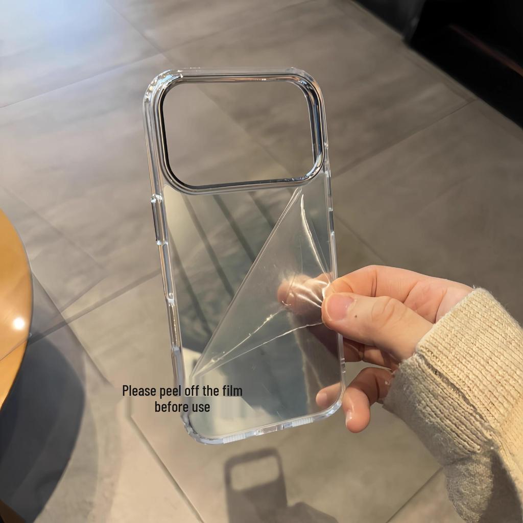 iPhone 17 Pro and 17 Pro Max Painted Makeup Mirror Phone Case