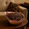 Stainless Steel Coffee Bean Dosing Cup Retro Wear-resistant Coffee Bean Scoop Smooth Surface Stackable Bean Weighing Tray