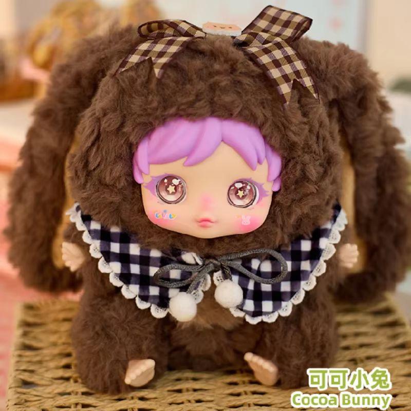 New Amy Furry Little Rabbit Series Blind Box Trendy Toy Plush Doll Cute Backpack Pendant Decoration Surprise Mystery Girl Gifts