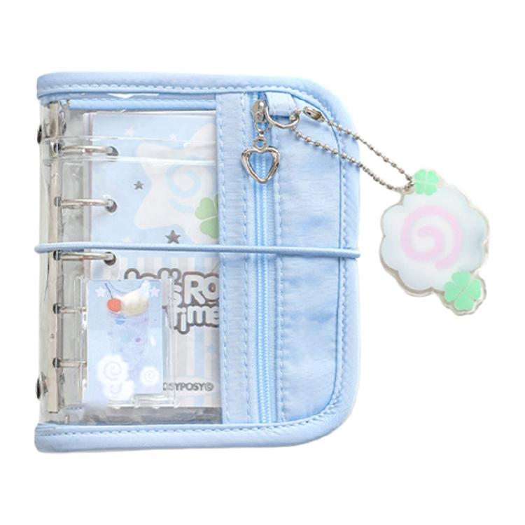 ПВХ тетрадь на 5 колецах с блоком для сменных листов 5-дырочный журнал-планировщик ПВХ тетрадь на 5 кольцах с кармашком для карт